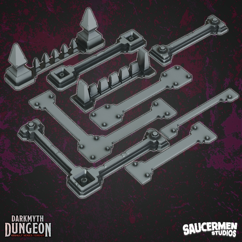 DarkMyth Dungeon - Spacers & Crossbeams